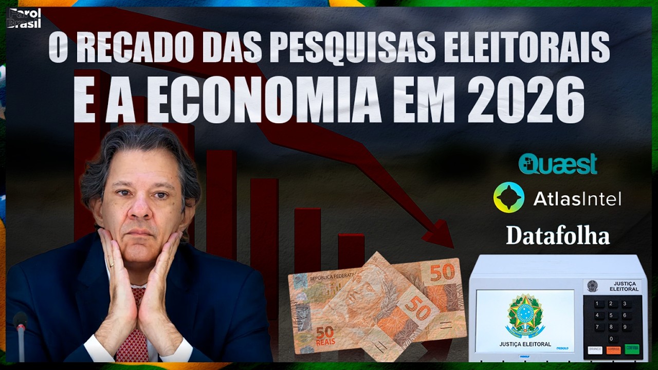 O recado das pesquisas eleitorais e a economia em 2026