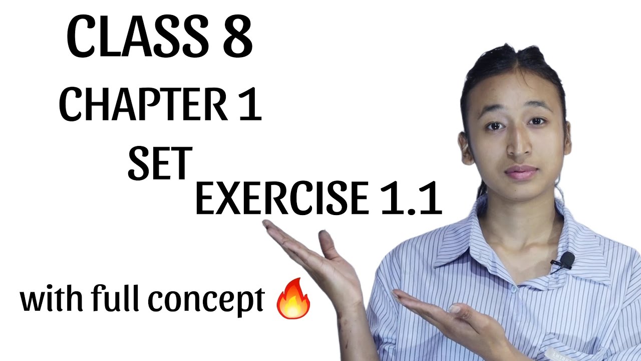 CLASS 8 || CHAPTER 1 || SET || COMPULSORY MATH || MATH IN ENGLISH MEDIUM WITH FULL CONCEPT ||