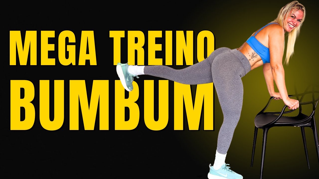 MEGA TREINO BUMBUM &ndash; 15 Minutos Para Levantar e Aumentar Gl&uacute;teos em Casa