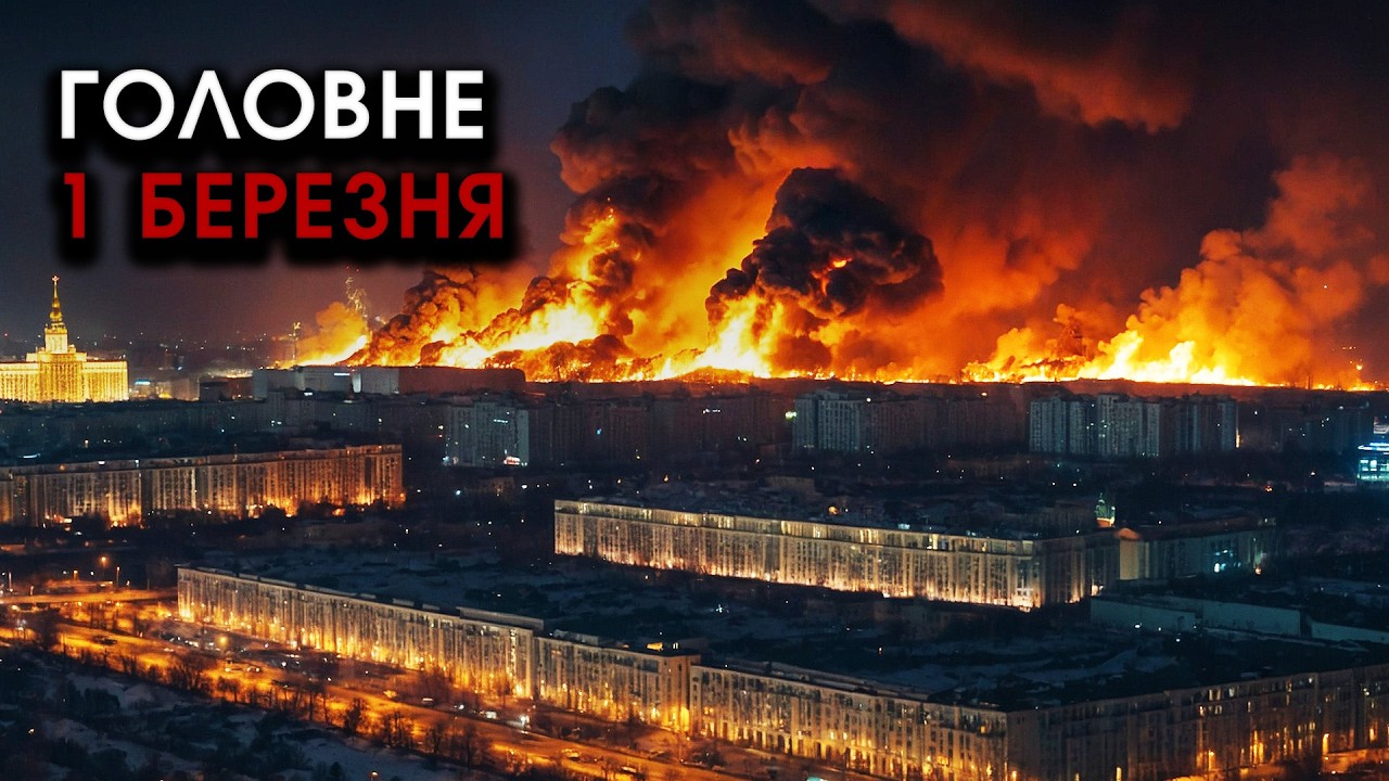 На Червону площу ВГАТИВ град ракет за Україну?! На фронті вибухнула ще одна ДАМБА! | Головне 01.03