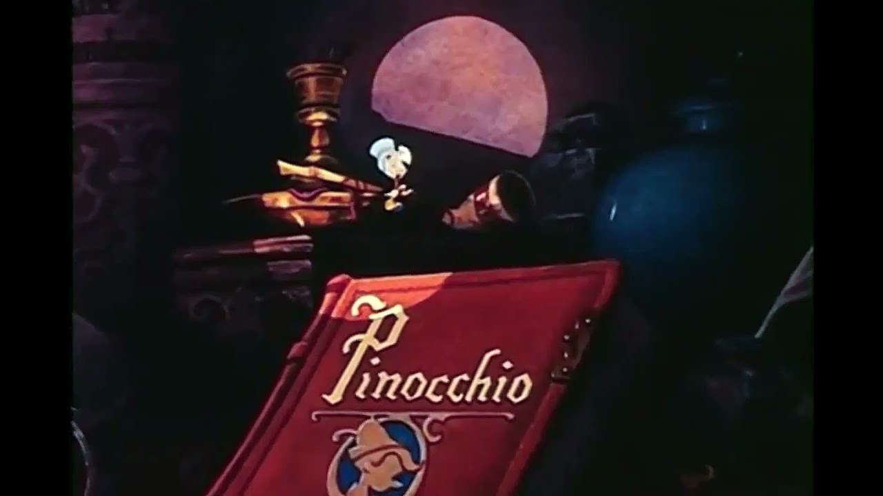 Pinocchio - When You Wish Upon a Star - Main Title (Czech) 480p HD