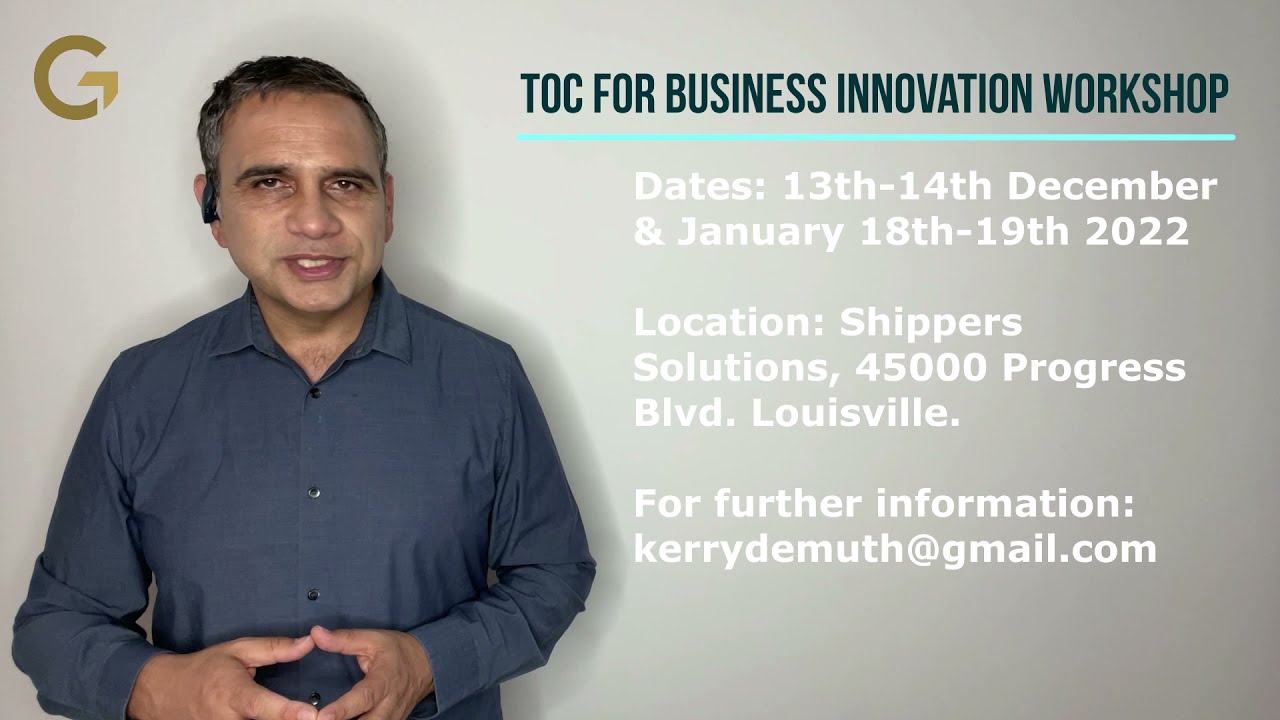 Business Innovation Workshop by Rami Goldratt