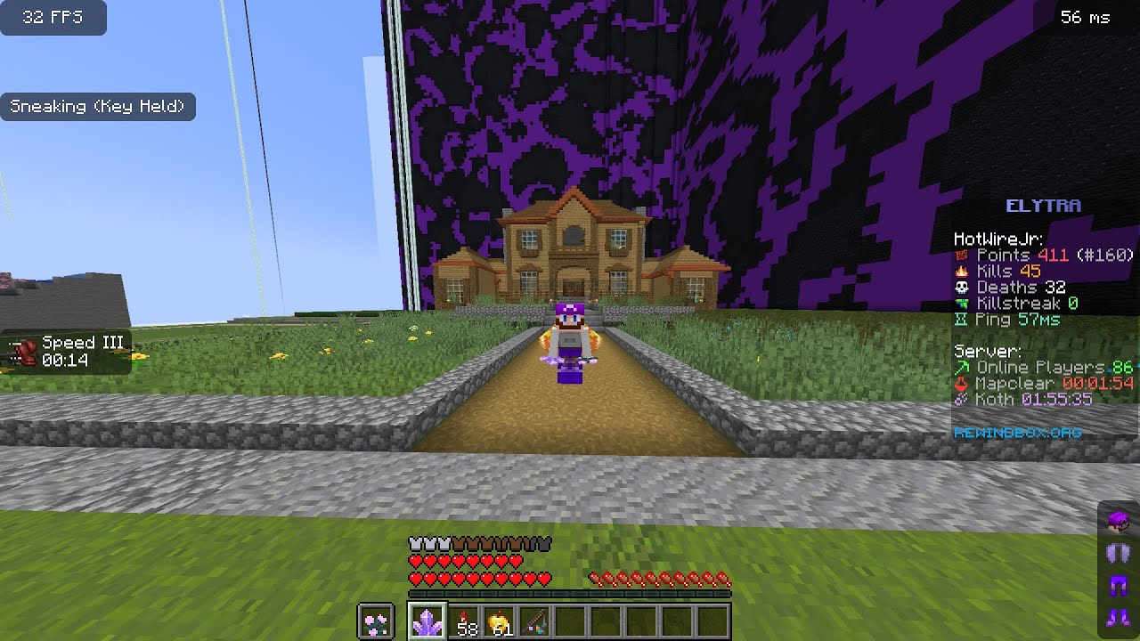 First elytra pvp vid!!! #elytrapvp