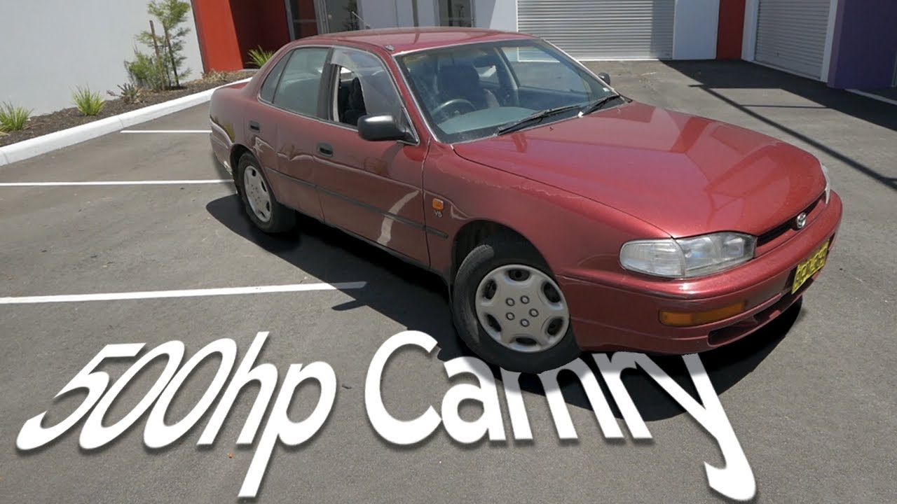 500bhp sleeper Camry built to destroy an AU Falcon on a 800m runway