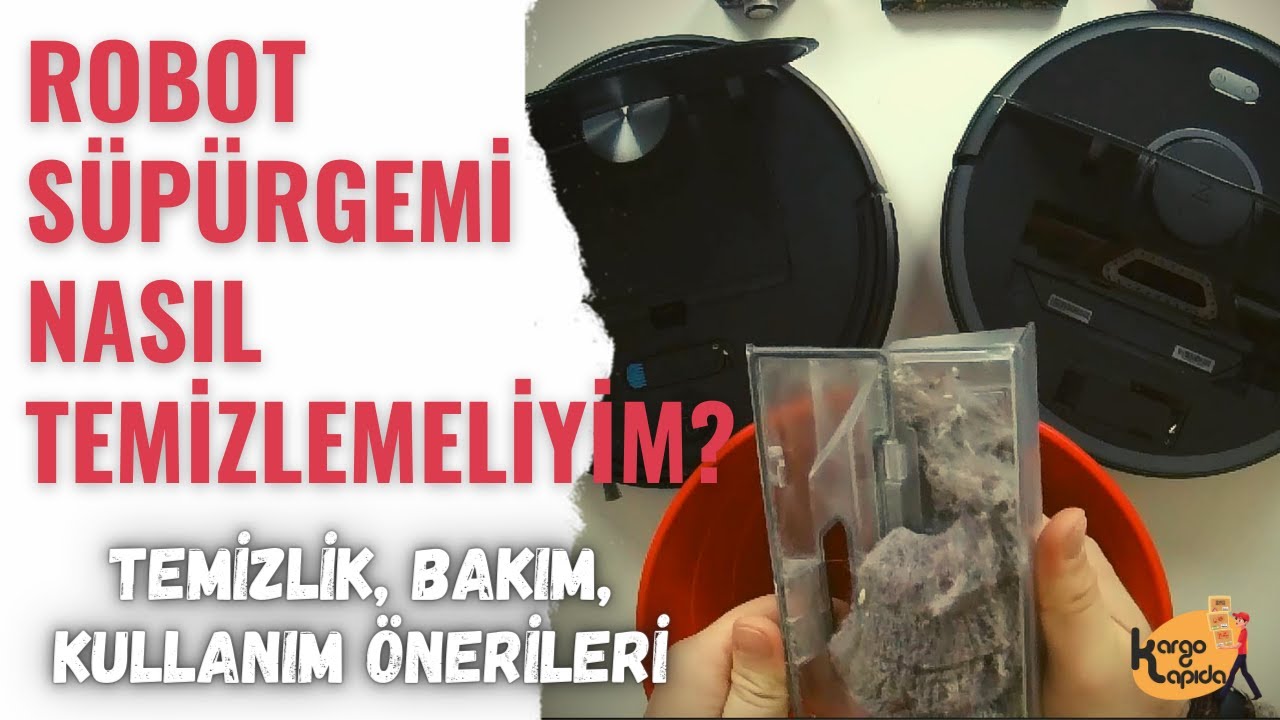Robot Süpürgemi Nasıl Temizlemeliyim ? Xiaomi Cihazların Detaylı Temizlik, Kullanım, Bakım Önerileri
