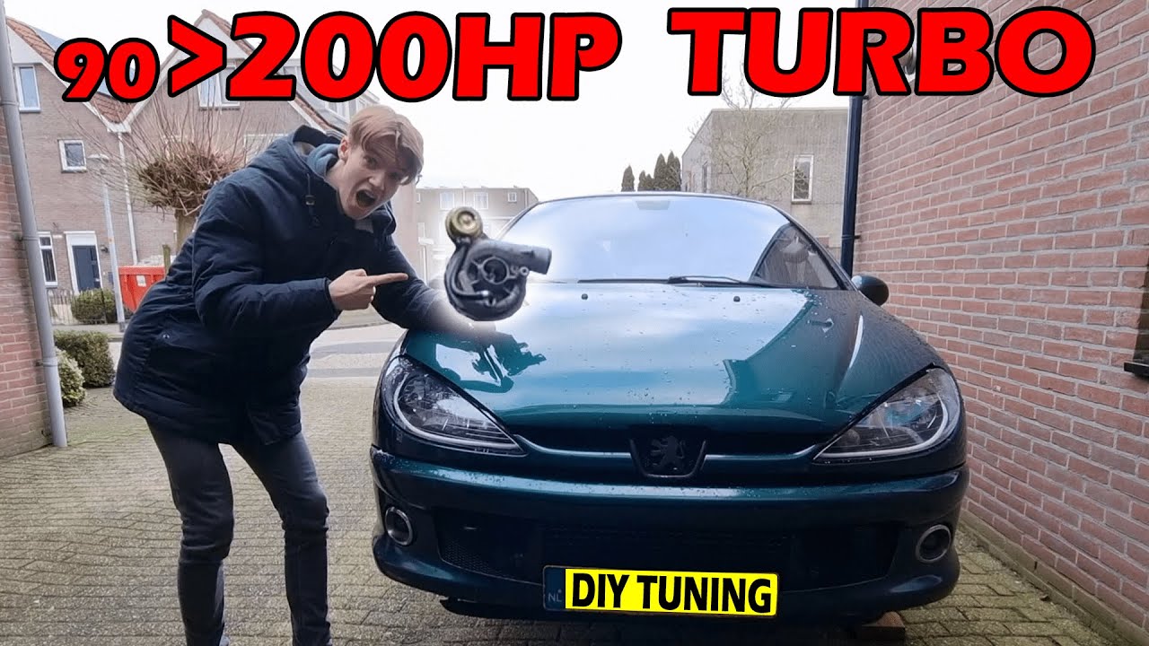 200HP TURBO for Peugeot 206!
