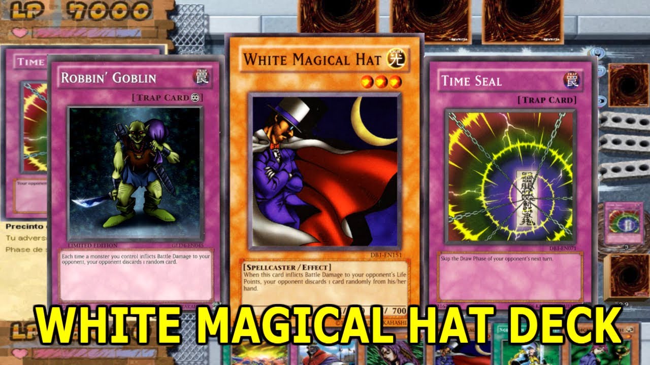 Yu-Gi-Oh! Power of Chaos Joey the Passion  WHITE MAGICAL HAT DECK