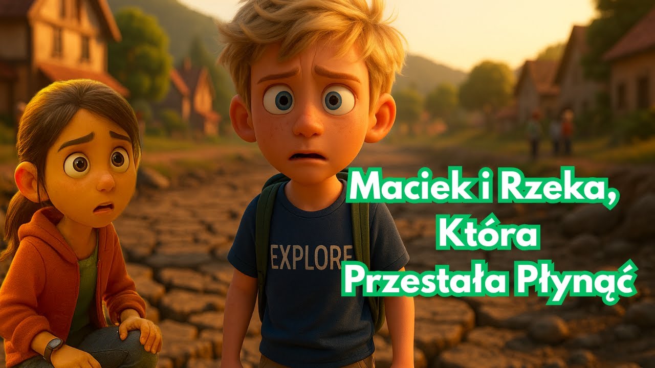 🌊 Maciek i Rzeka, Która Przestała Płynąć👫- Audiobook Dla Dzieci Do Słuchania Na Dobranoc