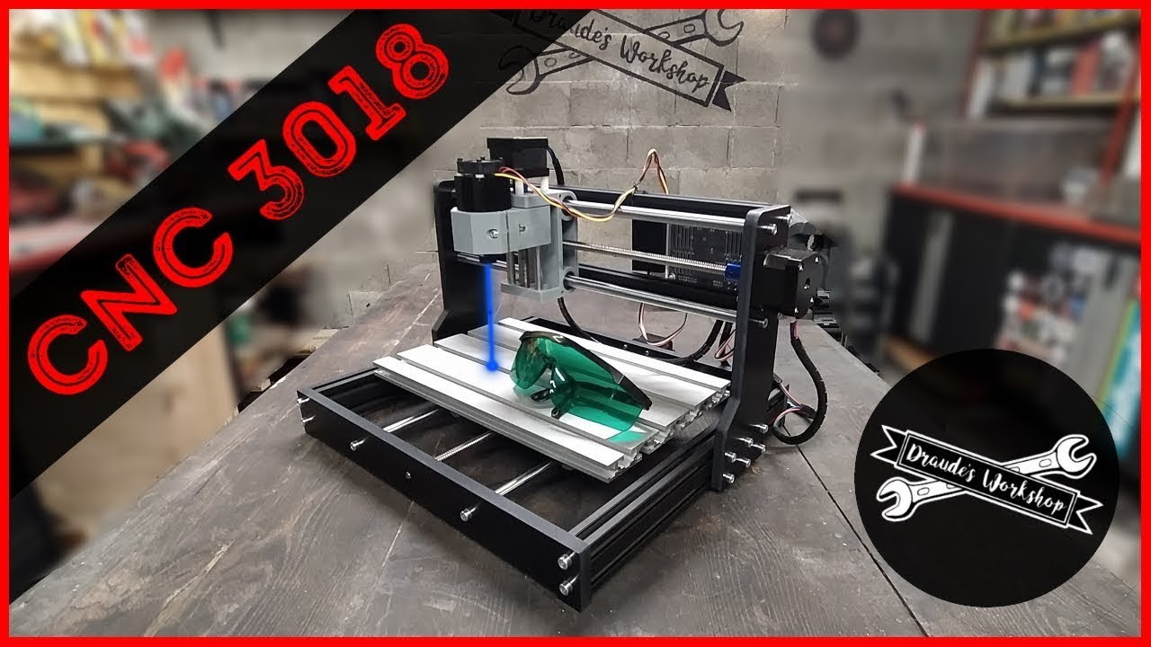 📌 ЧПУ 3018 PRO 📌 Распаковочный лазер 5500 мВт