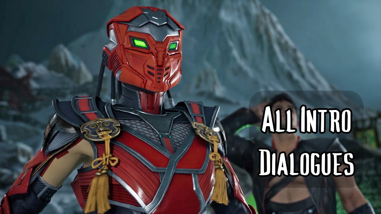 MK1 - All Sektor Intro Dialogues