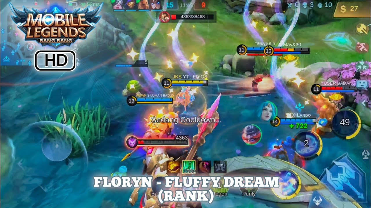 Poke/Guard [ Publik Floryn ] YT : EIYOS - Rank - Gameplay Mobile Legends : Bang Bang