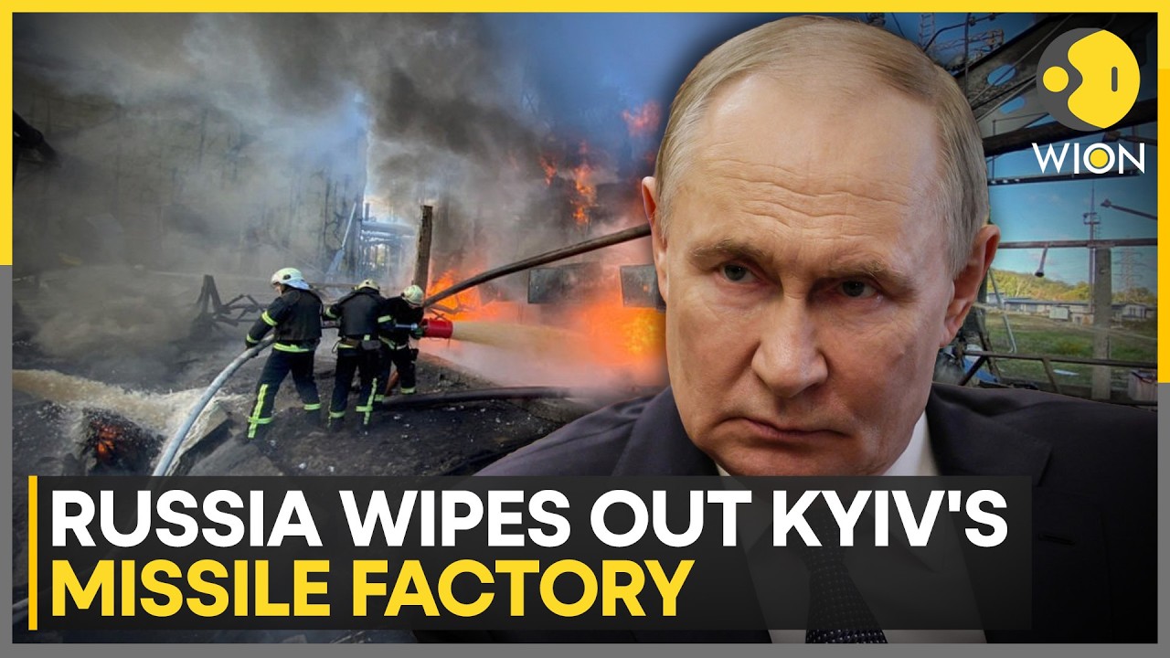 Russia Says Ukrainian Missile Plant Destroyed & Deep-strike Capability Crippled | WION News