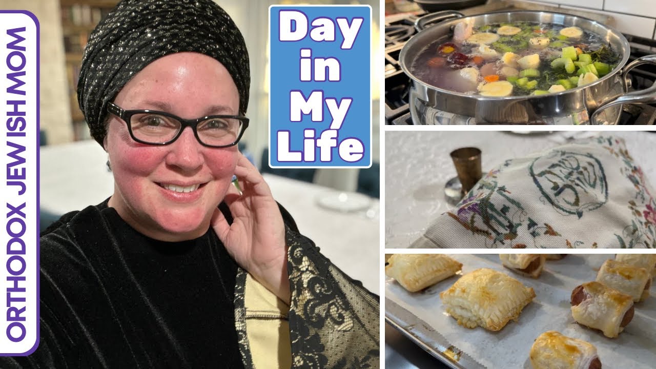 Day in My Orthodox Jewish Life | Shabbat Prep | Orthodox Jewish Mom (Jar of Fireflies)
