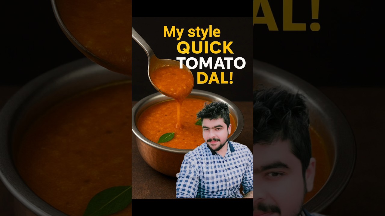 Quick Telangana Tomato Dal | Bachelor Style | Tuvar + Masoor Dal | Easy Pressure Cooker Recipe