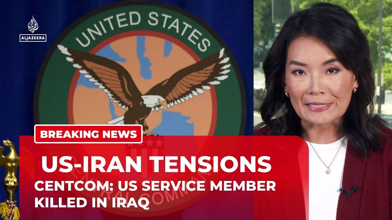 CENTCOM: US service member killed in Iraq during operation involving Iranian drone