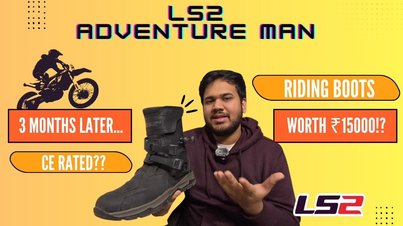 LS2 Adventure Riding Boots Review After 3 Months - Worth ₹15,000?