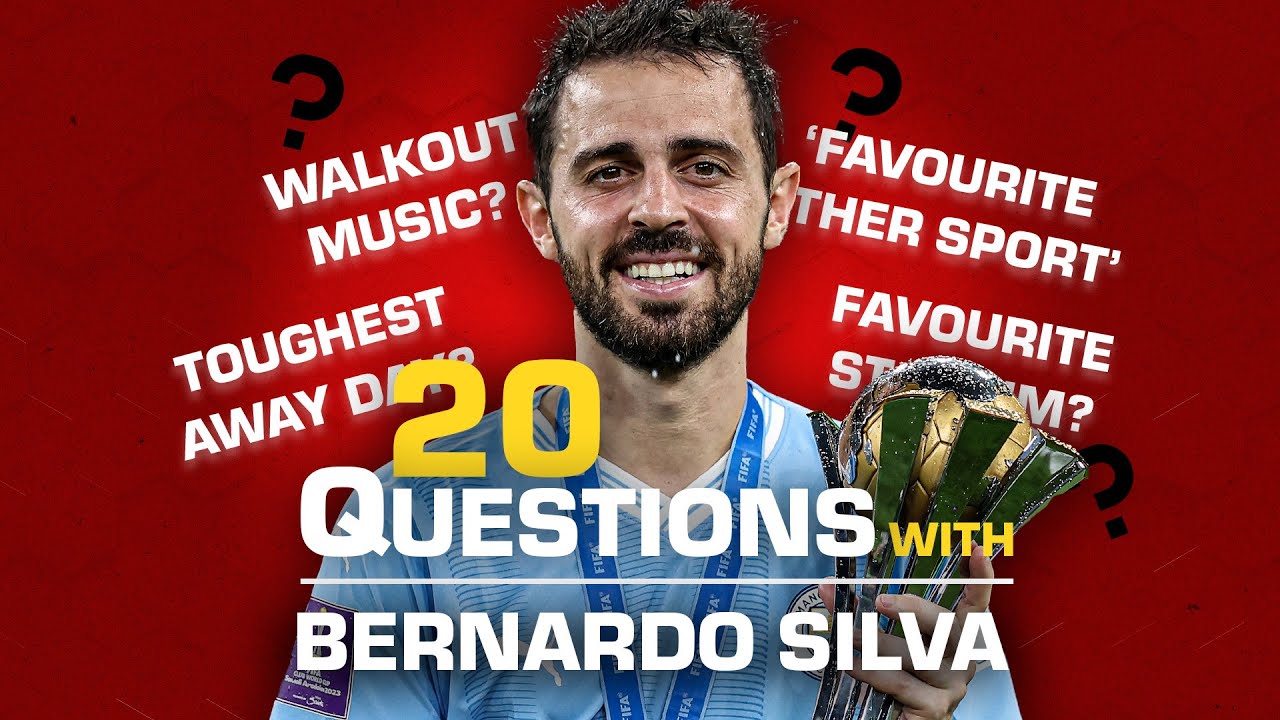 20 Questions for Bernardo Silva! 😂 Who'd play him in a movie? Man City’s biggest joker? | ESPN FC