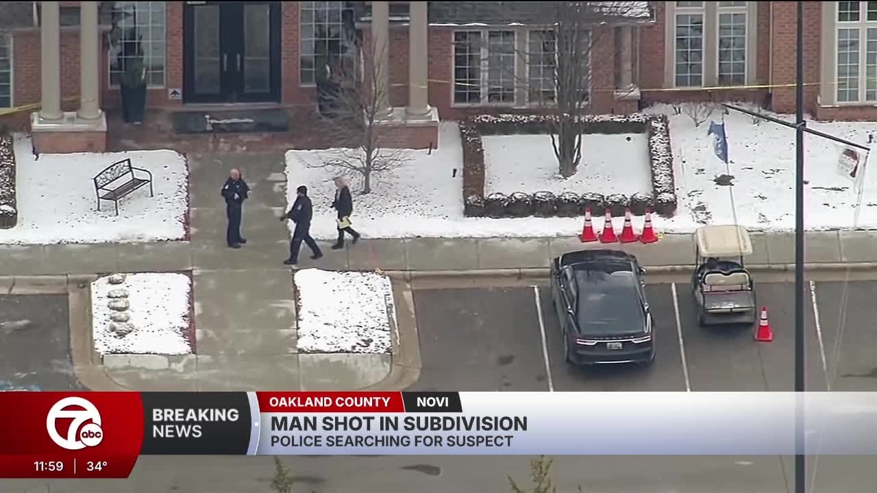 Police investigate shooting at apartment complex in Novi