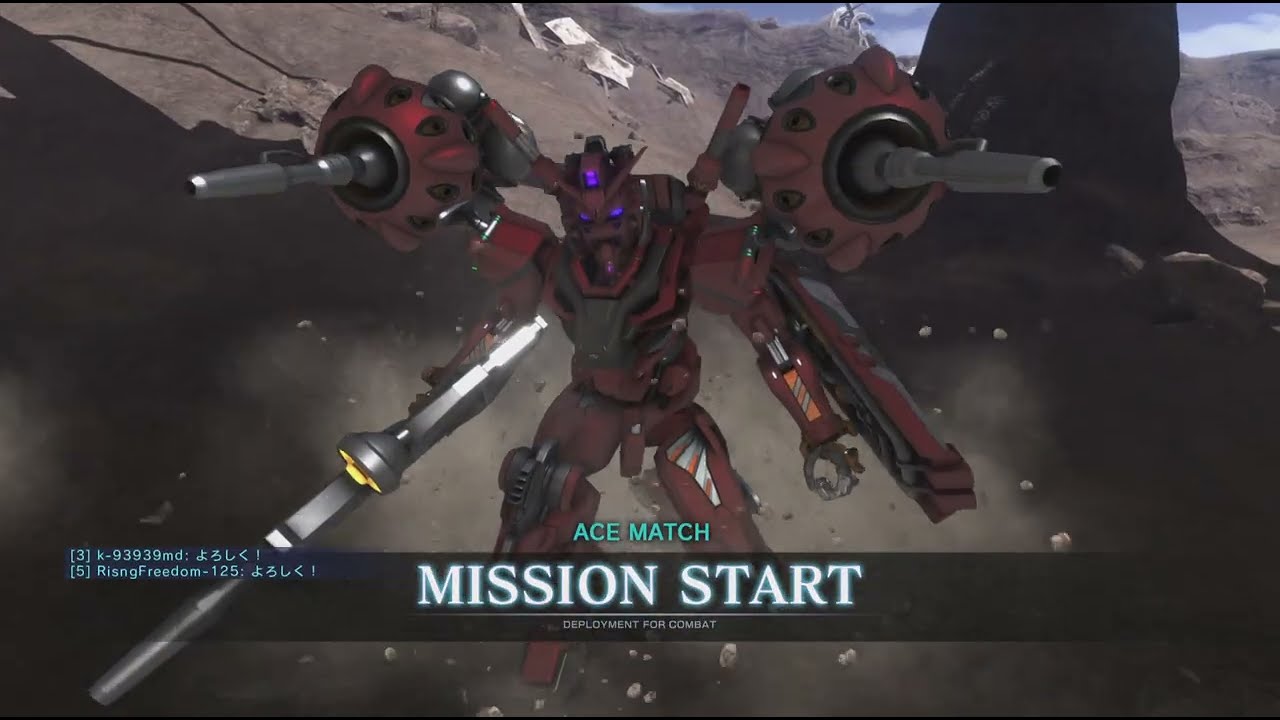 【バトオペ2】 燃え上が〜れ(赤い)ガンダム！