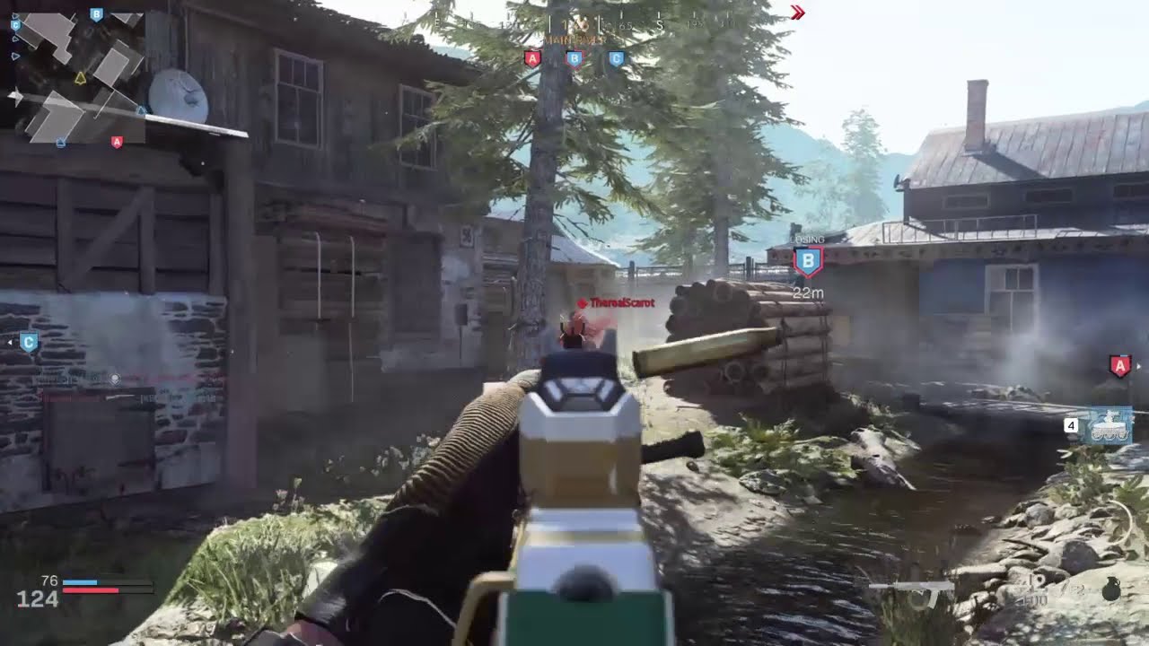 Modern Warfare Multiplayer game play new map