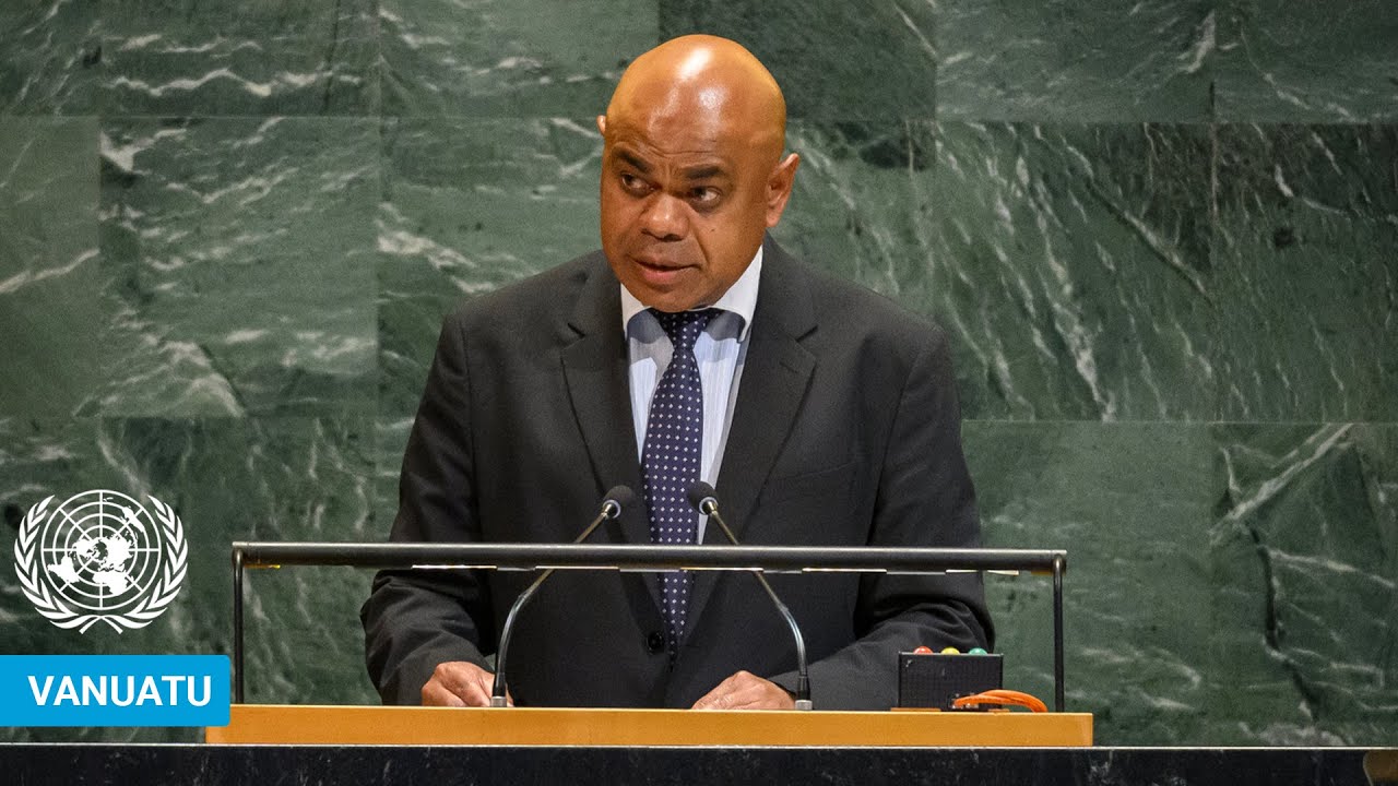 🇻🇺 Vanuatu - Permanent Representative Addresses United Nations General Debate, 80th Session | #UNGA