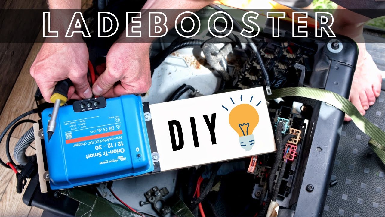 Ladebooster Einbau in den Camper – Endlich schnelles Laden über die Lichtmaschine