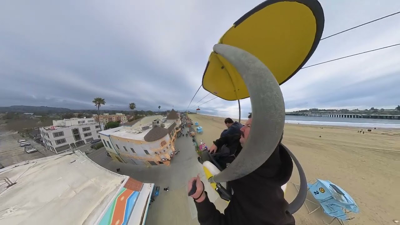 Sky Glider Panoramic 360 View - Santa Cruz Beach Boardwalk
