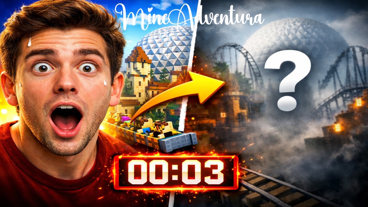 🎢 EUROPA-PARK RECRÉÉ DANS MINECRAFT | MineAdventura – Bande-Annonce Officielle