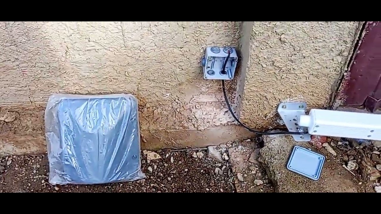 installation de kit motorisation de portai  تركيب منظومة فتح و غلق الابواب اوتوماتيك