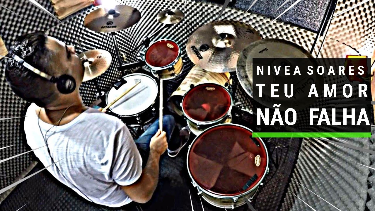 Teu amor não falha - Nívea Soares - drum cover