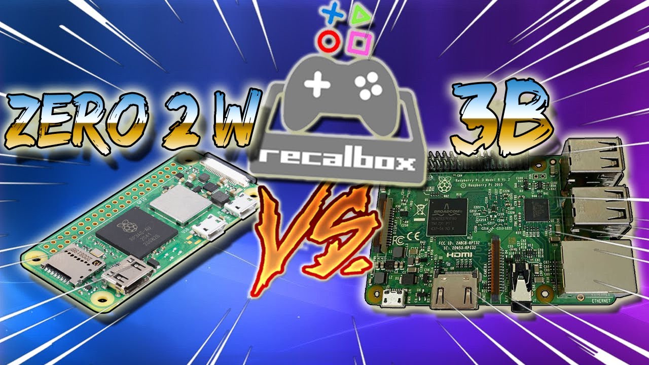 🕹️COMPARATIVA Recalbox. RASPBERRY PI ZERO 2 W vs RASPBERRY PI 3B. ¿Cuál merece más la pena?.