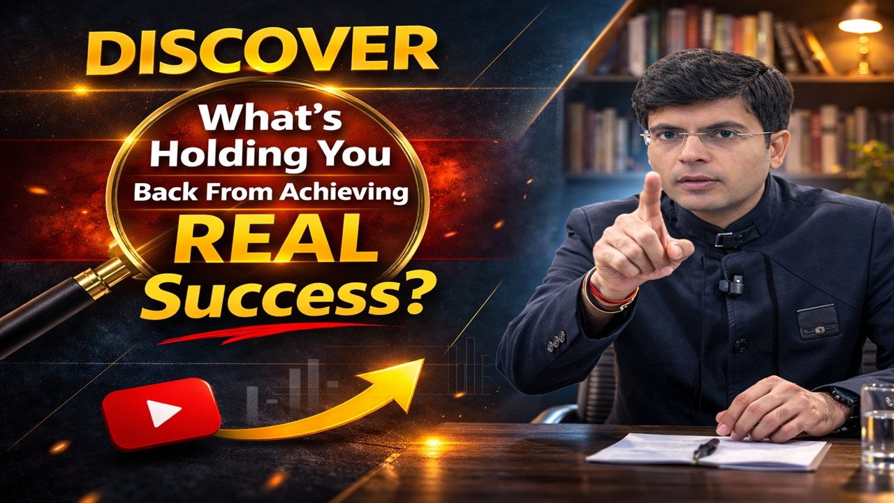 Discover ! What's Holding You Back From Achieving REAL Success?