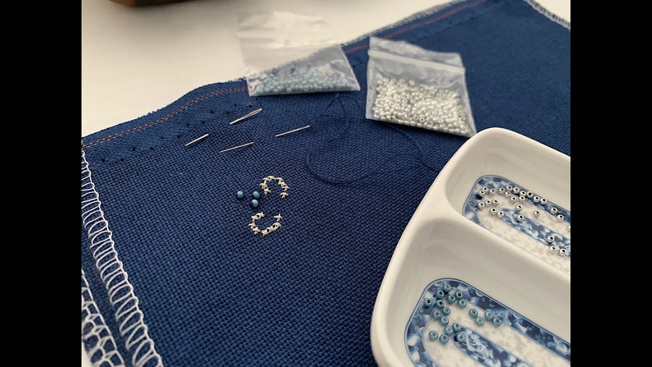 Jan Hicks Creates - Basics of Cross Stitch - 10. How to Stitch with Beads