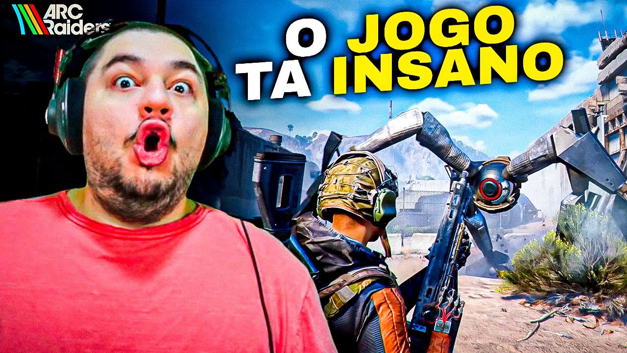 ARC RAIDERS FINALMENTE LAN&Ccedil;OU E O JOGO ESTA INSANO!!