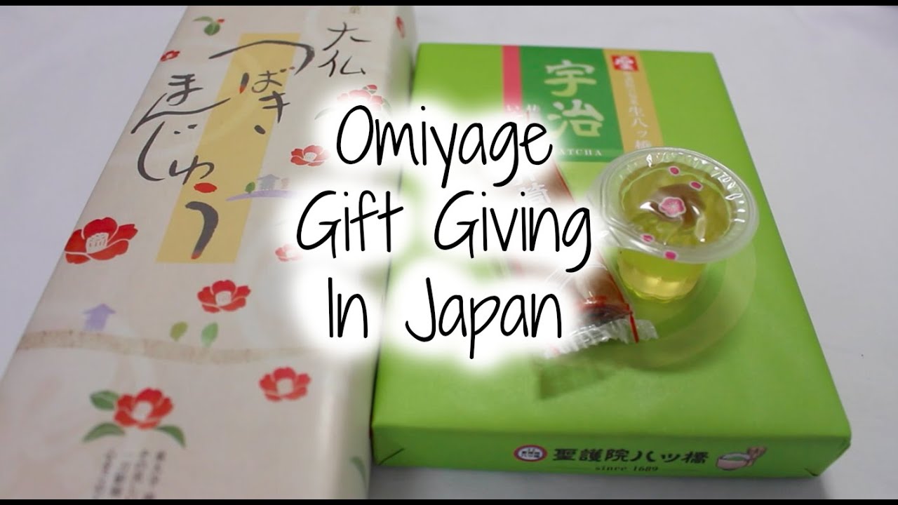Omiyage Gift Giving In Japan お土産