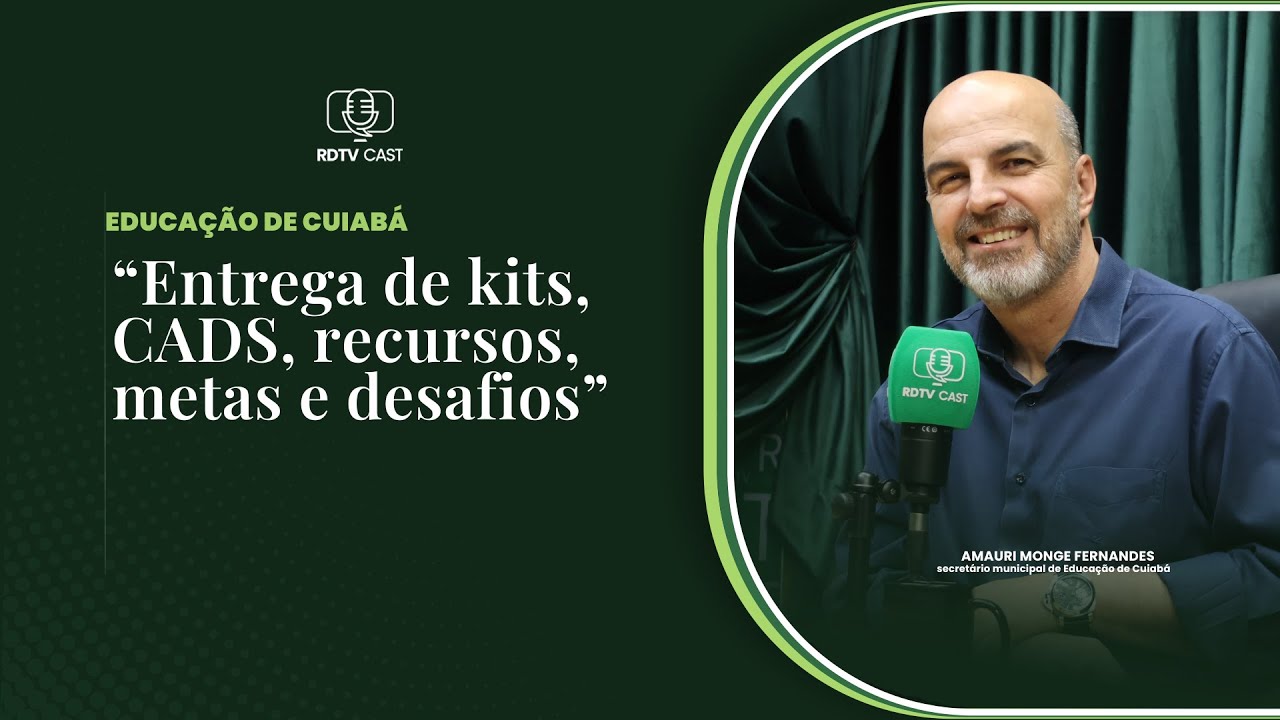 Secretário de Educação de Cuiabá esclarece entrega de kits escolares, CADS e expõe metas da pasta