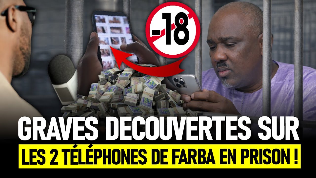 2 t&eacute;l&eacute;phones, complot avec des journalistes, vid&eacute;o p*rno - Farba Ngom pris la main dans le sac