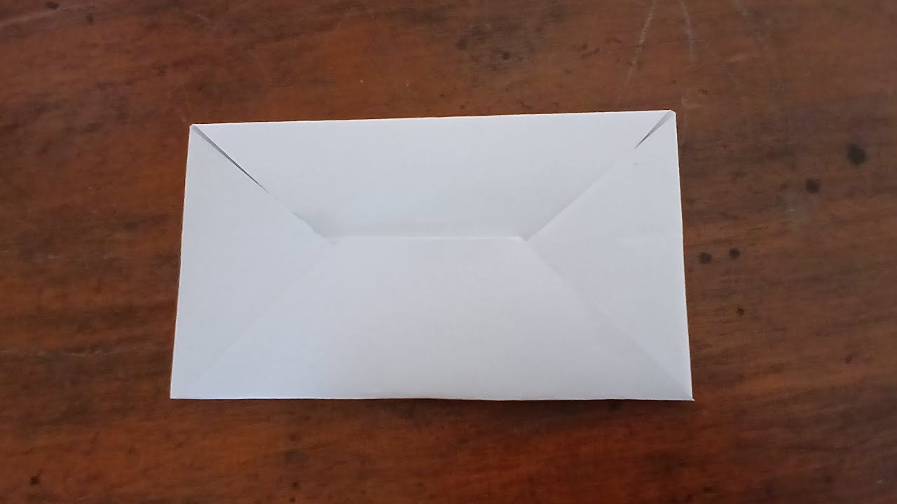CARA MEMBUAT AMPLOP MUDAH DARI KAERTAS HVS A4 