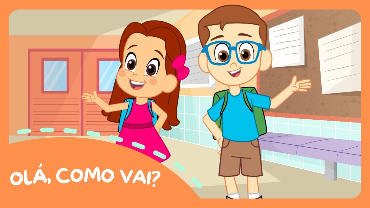Olá, Como Vai? - Animaguel | Música de Acolhida | Volta Às Aulas (Vídeo educativo / Música infantil)