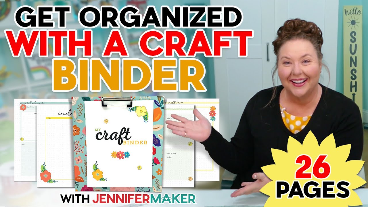 Craft Inventory Binder | Stay Organized, Save Money & Time