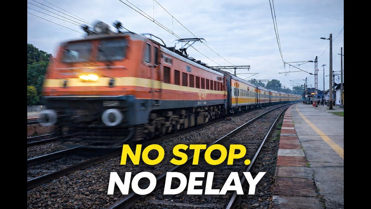 No Stop. No Delay. Express Trains Racing to Their Destinations 🚄