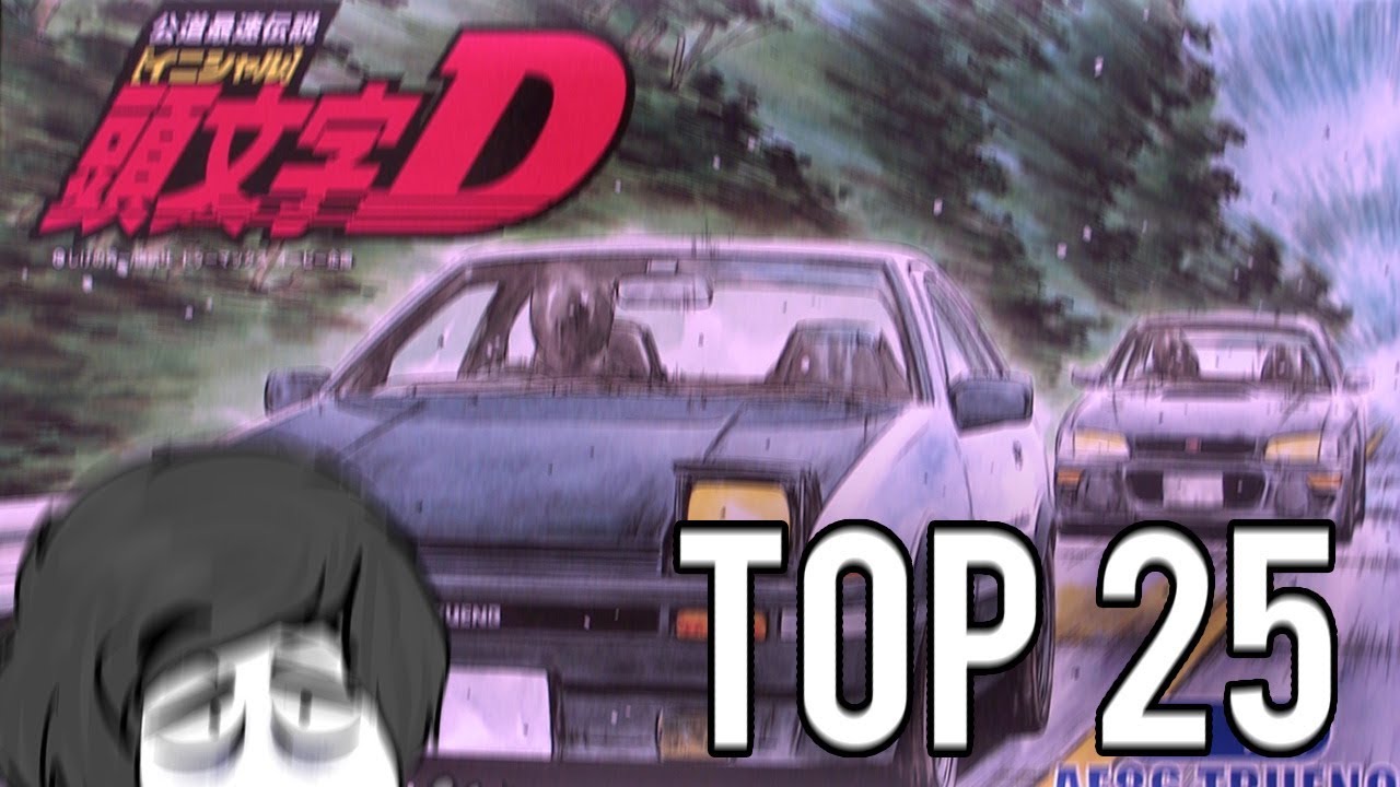 Top 25 Initial D Eurobeat songs | The Amargado