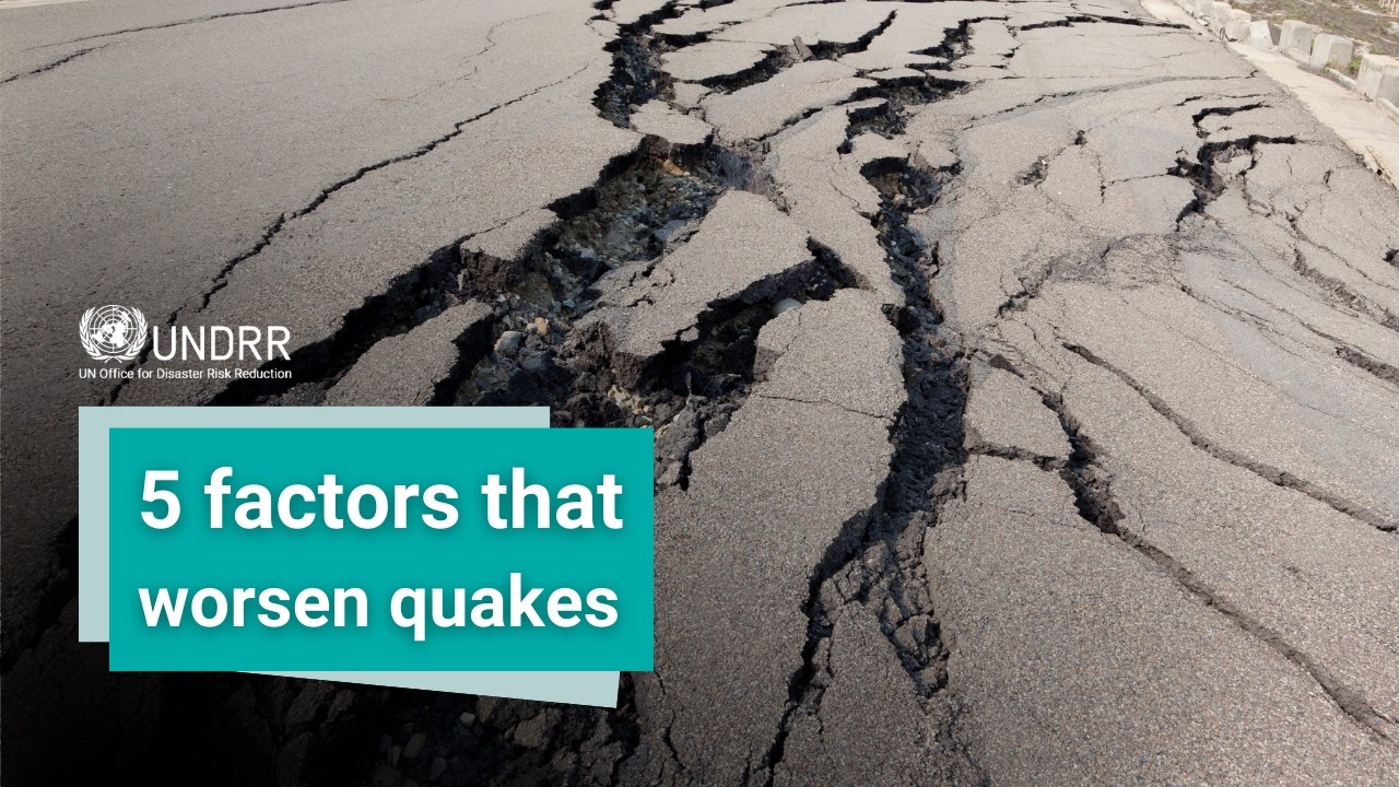 What determines the impact of an earthquake?