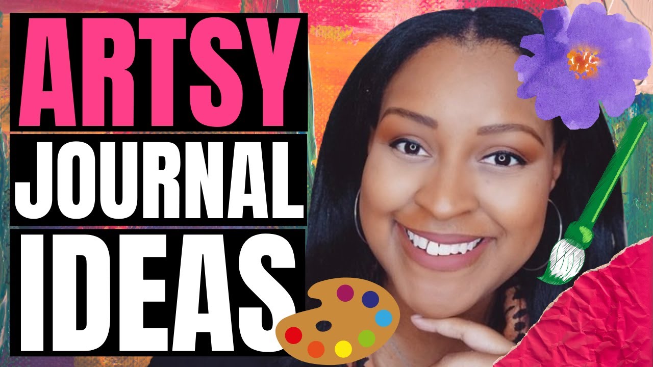 Art Therapy Activities (ep. 2): Art Journal Project Ideas | Mental Health | Sketch What You See