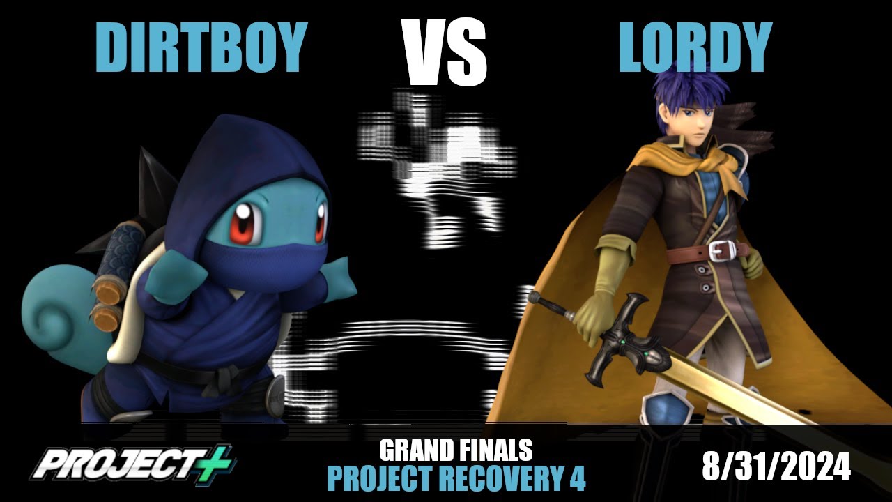 Lordy (Ike) vs Dirtboy (Squirtle) | Grand Finals | Project Recovery 4 | Project Plus