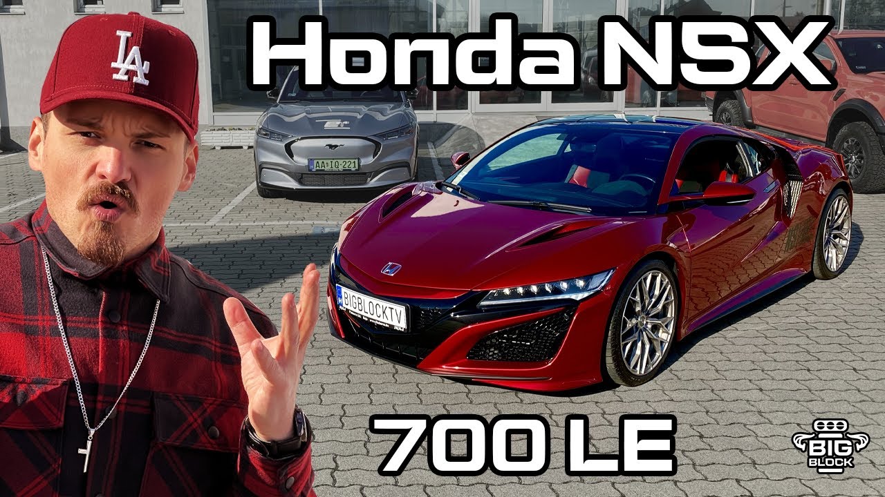 Honda NSX 700 lóerő - 2,9 mp alatt 100-on! (BigBlockTV Különleges Verdák)