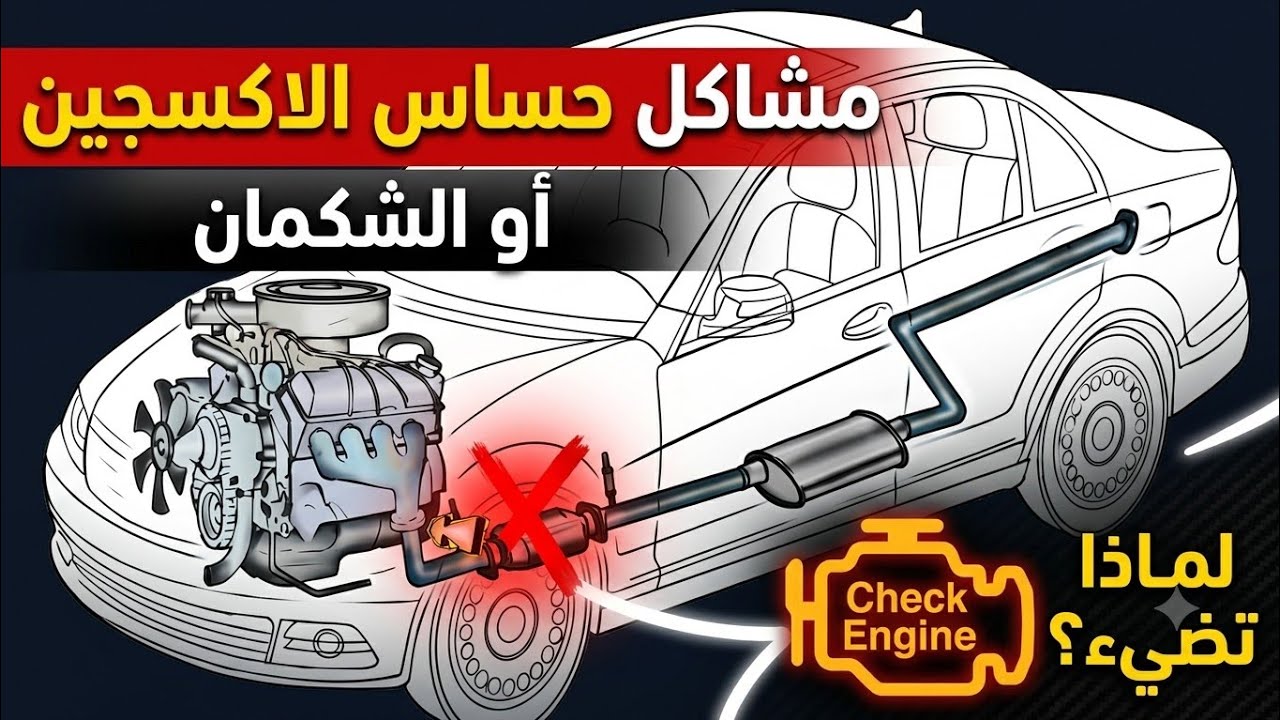 حساس الشكمان oxygen sensor  