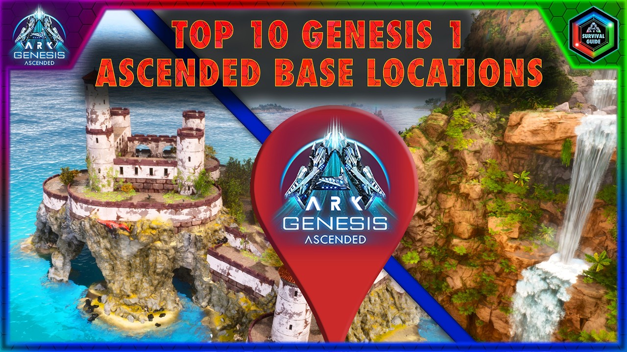 The Top 10 Best Base Locations in Ark Genesis 1 Ascended