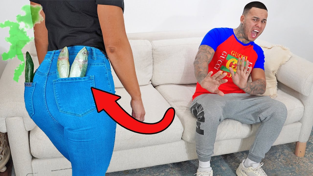 SMELLING LIKE FISH PRANK TO SEE MY HUSBAND'S REACTION!!