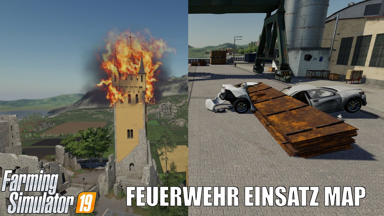 LS19 - Die Feuerwehr Königsberg Einsatz Map! Bald zum Download!